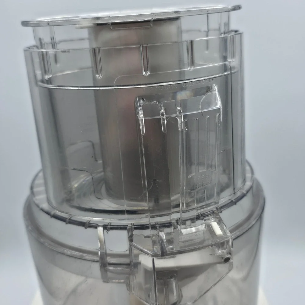 Cuisinart Food Processor Deluxe 11 White DLC-861TX Metal Blade Vintage Kitchen